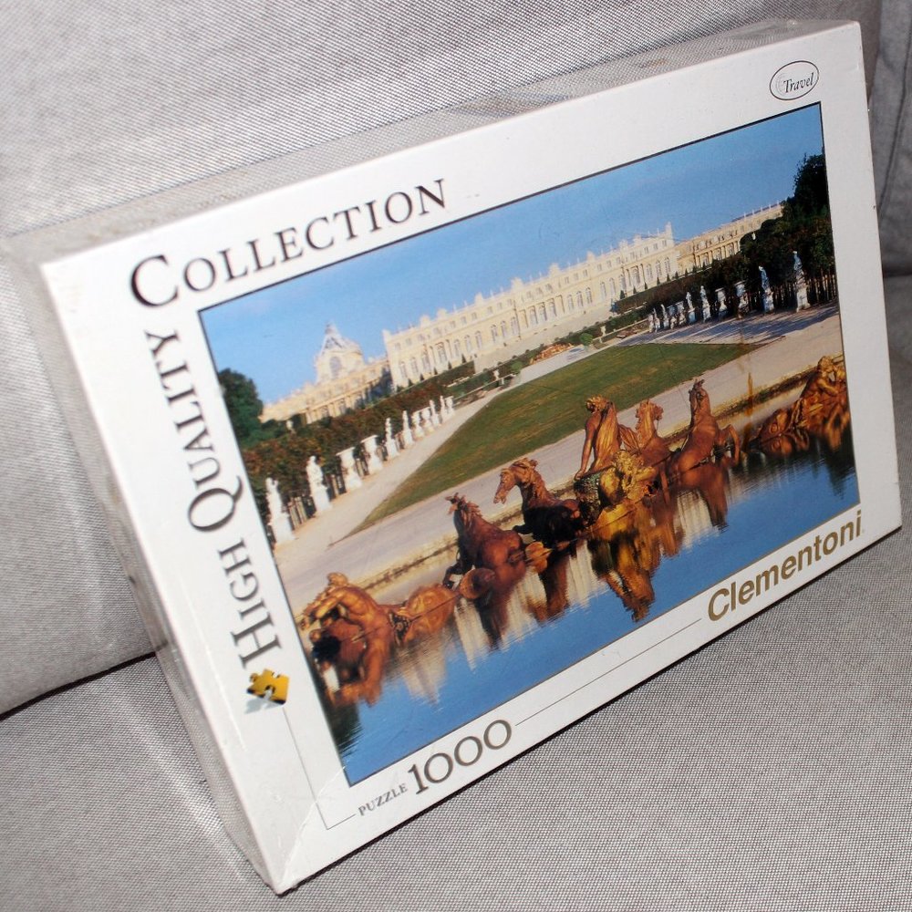 3/$77❤️new sealed vintage Clementoni VERSAILLE FRANCE 1000 pcs puzzle #31219